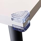 Baby Mate 20 PCS Artistic Child Proof Table Corner Protector (Clear, Flat) - Baby Child Proofing Cor