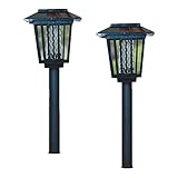 1台2役!ソーラー殺虫ライト2個組