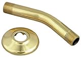 DELTA FAUCET 342-774 Master Plumber Polished Brass Shower Arm/Flange [並行輸入品]