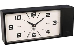 Dulton H21-0362GY Rectangular Dual-Sided Wall Clock