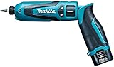 マキタ(Makita) 充電式ペンインパクトドライバ (バッテリー・充電器付) TD021DSHSP ブルー