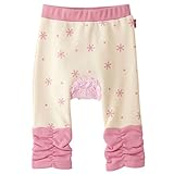 MIKIHOUSE HOTBISCUITS（ミキハウスホットビスケッツ）おしりのお顔がボア 雪柄ベビーパンツ 80cm,アイボリー