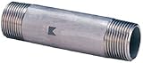 キッツ ステンレス鋼製ねじ込み管継手 [SUS304TP] “両長ニップル " KITZ-PN125L 1/4B [8A]