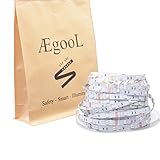 AEGOOL ledストリップライト RGB 間接照明 非防水 両面テープ 30leds/m 高輝度 10M SMD5050