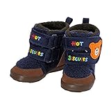 MIKIHOUSE HOTBISCUITS（ミキハウスホットビスケッツ）ベビーウィンターブーツ １４ｃｍ,紺（03）