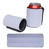 350ml 500ml ビール缶用 コーラ缶用 保冷缶ホルダー 強力スプリング 缶ラッピング 缶保冷スリーブ 3個 (黒い)