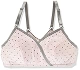 ネトゥル パッド付きドット柄ハーフトップ M ピンク 5831