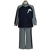 ジャージ上下 子供用 HEAD(ヘッド) トレーニングスーツ 男の子 男児 ボーイズ ジャージ 切替タイプ fo-17112sp 130cm ネイビー