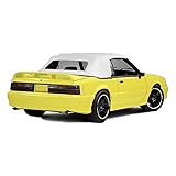 フォード マスタング 1983-1993 コンバーチブルソフトトップ&プラスチックウィンドウ 1枚 ビニール ホワイト AB-025-FM-CT