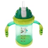 Kesoto 全3色 ベビーマグ 200ml 食品用PPプラスチック - 緑