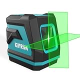 Kiprim レーザー墨出し器 墨出しレーザー 視認性向上、明るさ調整可能、手動/自動水平/パルスモード、レーザー安全基準:クラス2 電池とキャリングポーチ付属 日本語説明書付き LV8