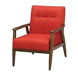 1人掛け ソファ CLARA クララ da2700-005 (レッド)