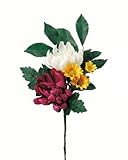 asca 造花 仏花 ミックス 全長20cm A-32185-046