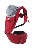 スタイルヒップシート&ベビーキャリア TODBI (レッド) 【正規代理店1年無償保証付】