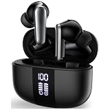 イヤホン bluetooth ワイヤレス 【2025最先端bluetooth5.4】 ブルートゥース イヤホン ぶるーとゅーす ワイヤレス ノイズキャンセリング LEDディスプレイ 45H長時間再生 HiFi重低音 ENC通話 自動ペアリング Type-C充電 IPX7防水 軽量 片耳/両耳 iPhone/Android対応 ランニング/通勤/通学/スポーツ/会議/ゲーム/プレゼント