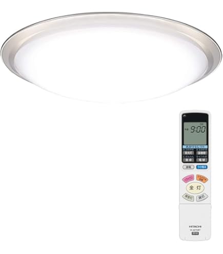 Amazon.co.jp: 日立 LEDシーリングライト ~8畳用・高級和風木枠  