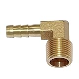 真鍮 エアーライン ホース カプラ 継手 オスエンドスレッドクイックコネクター 3/8-8mm