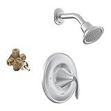 Moen KSEV-P-T2132CR Eva Showerhead, Chrome [並行輸入品]