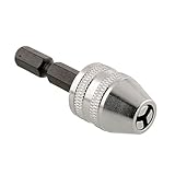 新しい 6 mm 1/4 「キーレスドリルチャッククイック変更アダプタロータリーツールドリルビット