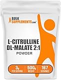 BulkSupplements Pure L-Citrulline DL-Malate 2:1 Powder (500 grams) by BulkSupplements