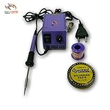 ツールCentre強力なはんだごてキットを調節可能な温度はんだはんだ電源供給+貼り付け+ワイヤ。