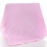 4重ガーゼ 綿毛布 90×90cm 綿100％ ガーゼおくるみ ブランケット (ピンク)