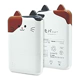 ラスタバナナ モバにゃー iPhone 対応 おでかけ モバイルバッテリー 5000mAh Type-C Type-A×2 ミッケ RLI050C2A01MIK
