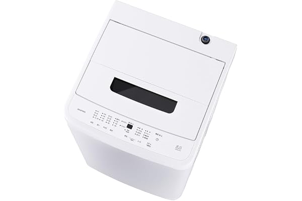 アイリスオーヤマ 洗濯機 5.0kg ホワイト 1~2人用 部屋干しモード 予約タイマー 1人暮らし コンパクトモデル TNI-R501H-W