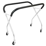 KIKAIYA 塗装スタンド キャスター付き ペイントスタンド 塗装台 シルバー 作業台 板金塗装 バンパーラック TO-3