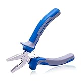 SPEEDWOX ペンチ 小型 プライヤー 切断可能 バネ付 軽量 溝付 CR-V鋼 鍛造 精密作業 メンテナンス マイクロ 手芸 DIY プロ ホビー 工具 ツール クラフト アクセサリー 製作 1