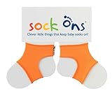 Sock Ons Socks - 6-12 Months, Orange by Sock Ons