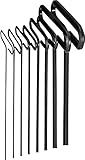 Eklind 33198 Standard 8pc T-Handle Hex Key Set 3/32" to 1/4" - 9-Inch [並行輸入品]