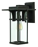 Hinkley Lighting 2324OZ Manhattan Outdoor 1-Light Lantern, Oil Rubbed Bronze by Hinkley Lighting [並行