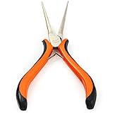 TotaLohan 先細　ラジオペンチ　ステンレス製 ミニ 溝なし　155mm