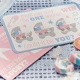 A Tiny Feet Scratch Trivia Game by Shower My Baby