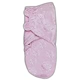 SwaddleMe Original Luxe Velboa Swaddle 1-PK, Pink Flowers (SM) by SwaddleMe [並行輸入品]