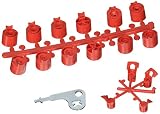 K Rain 513991 6 Count Gear Driven Standard Sprinkler Nozzle Pack