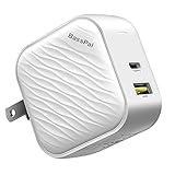 【Amazon限定ブランド】PD 充電器 65w 急速充電器 BassPal USB-C+USB-A 高速充電器 2ポートGaN