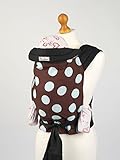 Palm and Pond Soft Mei Tai Baby Carrier Sling - Brown/Blue Spot by Palm&Pond