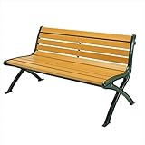 ミヅシマ工業　リサイクルベンチRB1　背付　RB1-SW 244-0030　【ガーデンベンチ・公共向