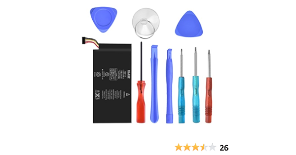 Amazon Wl Just Asus Google Nexus7 12本体用 交換バッテリー 電池パック交換工具付 バッテリー 通販