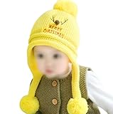 hosaireベビー幼児ニット帽子幼児新生児暖かいファッションソフト帽子キャップ S(46-50cm) 2538153928WIX1T44