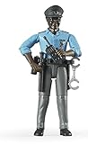 Bruder Policeman Dark Skin Toy Figure with Accessories [並行輸入品]
