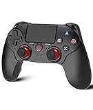 MAXKU PS4 コントローラー 【2021最新型】 1000mAh 大容量 プレステ4 コントローラー Bluetooth接続 リンク遅延なし HD振動 アルショック4 耐久ボタン ヘッドフォンジャック スピーカー デュ PS4/PS3/PC対応コントローラー 英語＆日本語取扱説明書