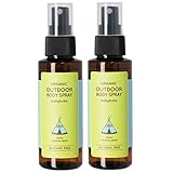 babybuba (ベビーブーバ) アウトドア ボディスプレー 250ml 【 ベビー オーガニック ボディスプレー 】 アルコールフリー ベビースキンケア 日本産 (Large) 3本セット (100ml 2本)