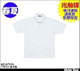 ミチオショップ RAKAN 光触媒半袖ポロシャツ 7711 日新被服 LL 62)ホワイト