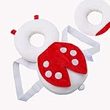 Swity Home　可愛いリュック やわらかリュック 赤ちゃんごっつん防止安全リュック よちよち歩きの赤ちゃんにぴったり 肩紐自由調整 　柔らかい 頭の保護　衝撃防止 乳幼児用 てんとう虫 [並行輸