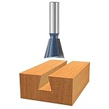 Bosch 84703M Dovetail Router Bit 1/4-Inch Shank 1/2-Inch Cut 1/2-Inch Diameter by BOSCH
