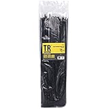 TR Industrial TR88304 Multi-Purpose Cable Ties (100 Piece), 14", Black [並行輸入品]