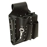 Klein Tools 5164T Leather 8-Pocket Tool Pouch with Tunnel Loop by Klein [並行輸入品]